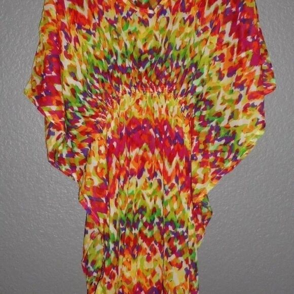 GORGEOUS CHIFFON swimsuit cover up - Picture 10 of 11